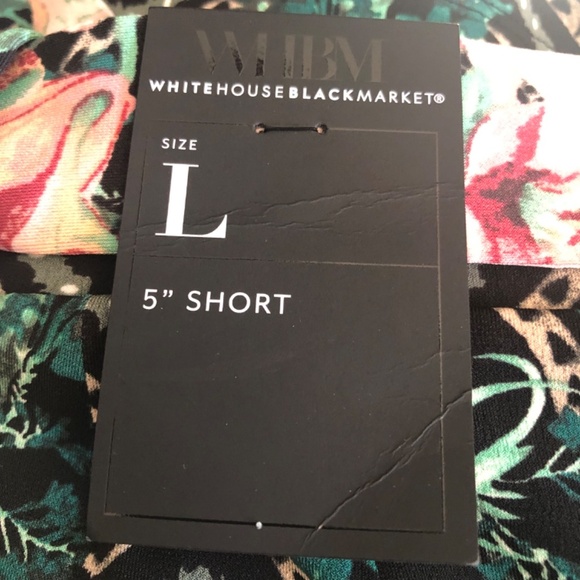 WHBM High-Rise Matte Jersey Shorts size L - Picture 8 of 11